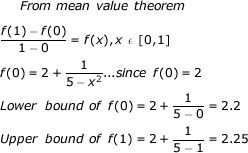 Calculus questions with explanation
