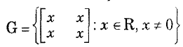 The identity element in the group