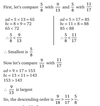 In such fractions, you can either divide directly or you
can use the following way.